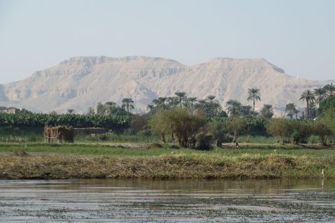 Der Nil Ist Der Längste Fluss Von Ägypten Ufer 480x320