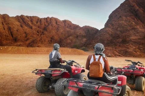 quadtour durch die wüste ägyptens