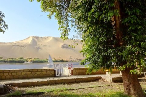 Der Botanische Garten von Assuan