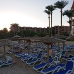 Hurghada Marriott Beach Resort- Liegen am Strand